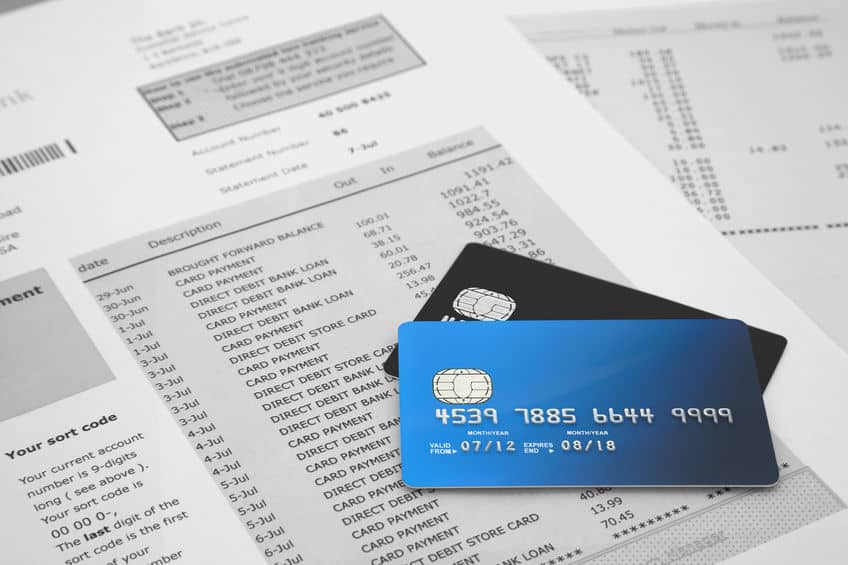 Credit Cards on Bank Statements