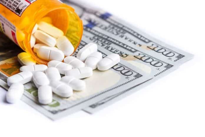 prescription meds and money