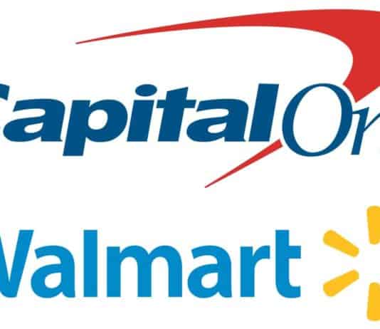 Walmart Announces New Credit Card Program with Capital One Capital One and Walmart Logo