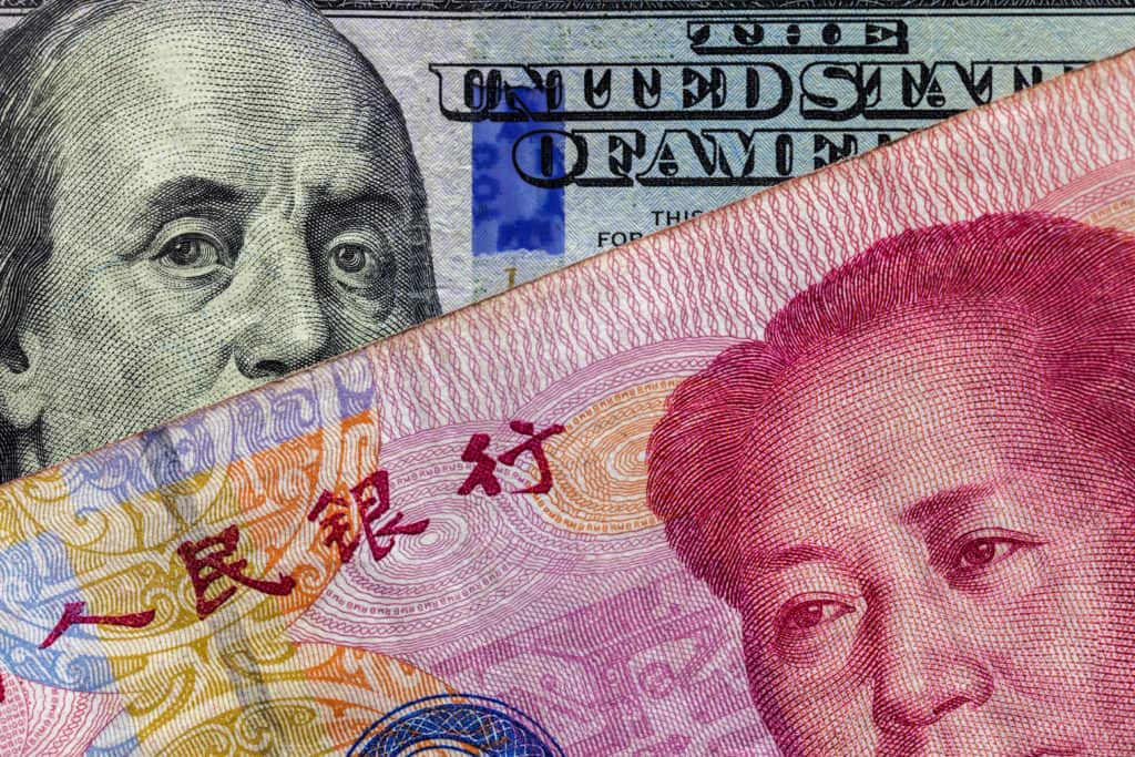 USD Yuan currency