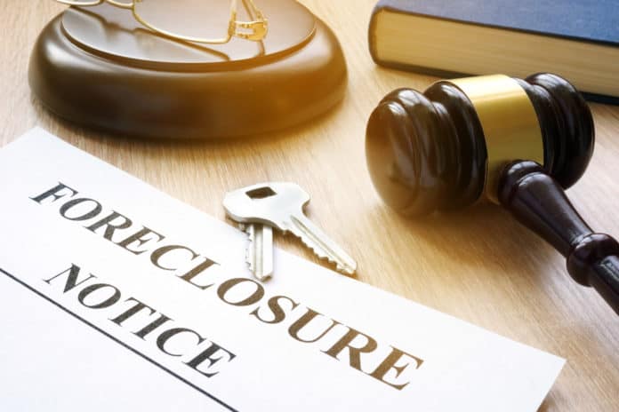 Foreclosure notice