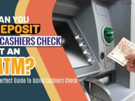 Can You Deposit A Cashiers Check at An Atm