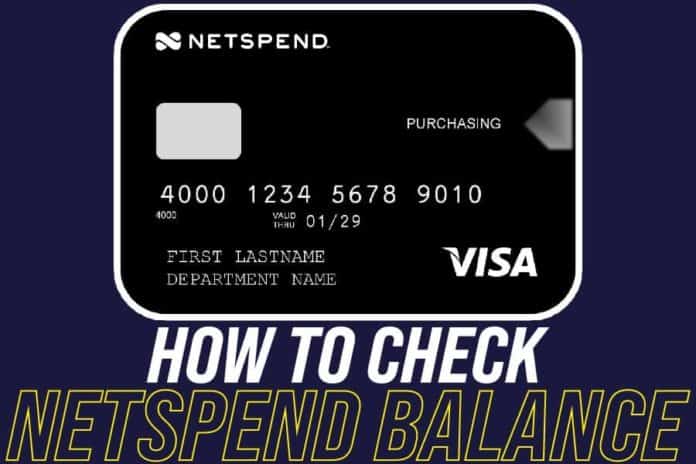 Tips On How To Check Netspend Balance
