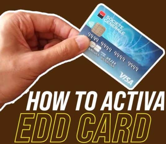 Understanding How To Activate EDD Card how to activate edd card