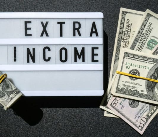 Seven Ways to Make Money Without a Job income sign