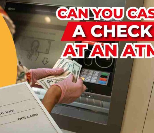 Can You Cash A Check At An ATM can you cash a check at an atm