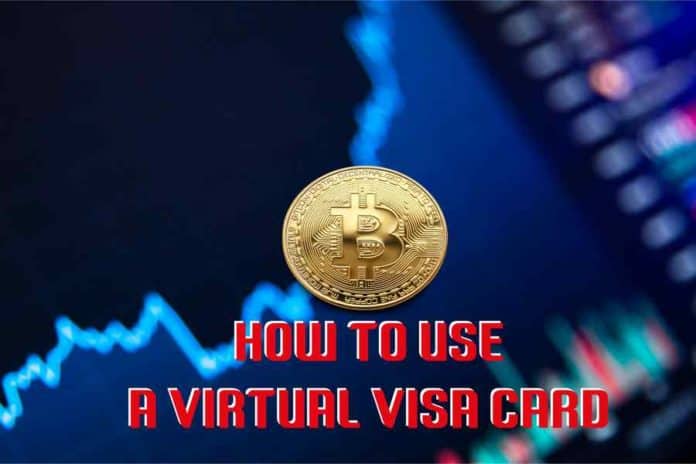 how to use a virtual visa card