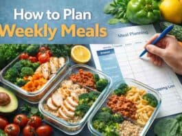 How to Plan Weekly Meals for Healthy Eating (2026 Guide) how to plan weekly meals
