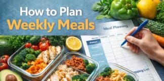 How to Plan Weekly Meals for Healthy Eating (2026 Guide) how to plan weekly meals