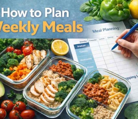 How to Plan Weekly Meals for Healthy Eating (2026 Guide) how to plan weekly meals
